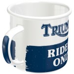 Nostalgic Enamel Mug Triumph-Riders Only