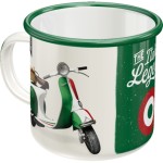 Nostalgic Emaille-Becher Vespa - Italian Legend