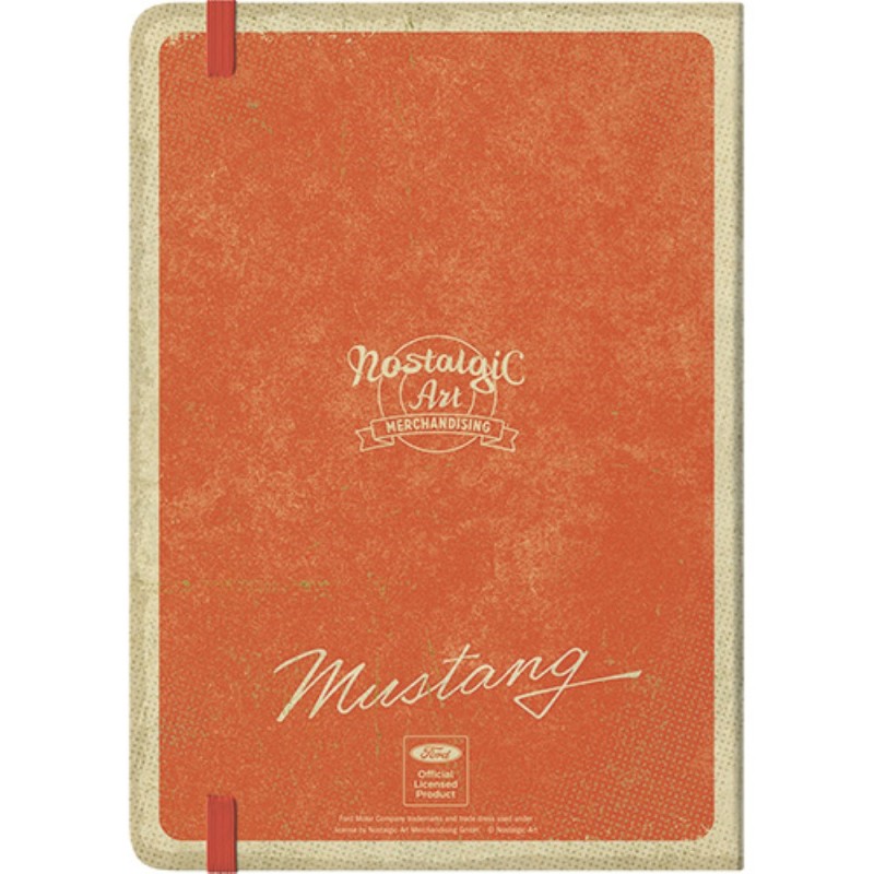 Nostalgic Notebook Ford Mustang - Classic Legend