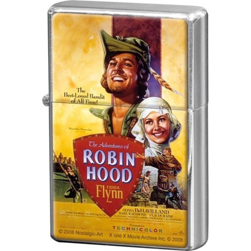 Nostalgic Αναπτήρας Movie Art Robin Hood