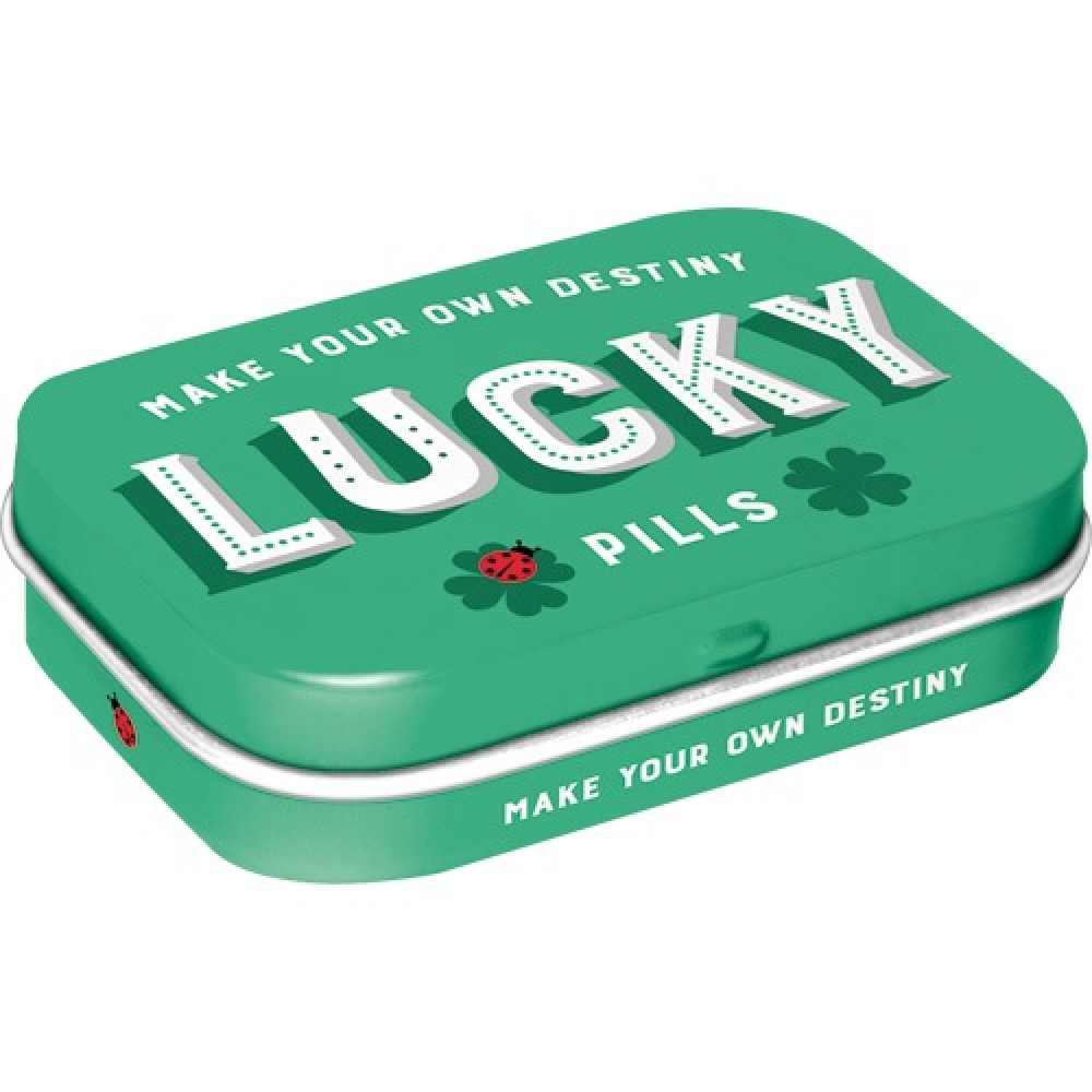 Nostalgic Μεταλλικό κουτάκι με μέντες Nostalgic Pharmacy Lucky Pills 15gr