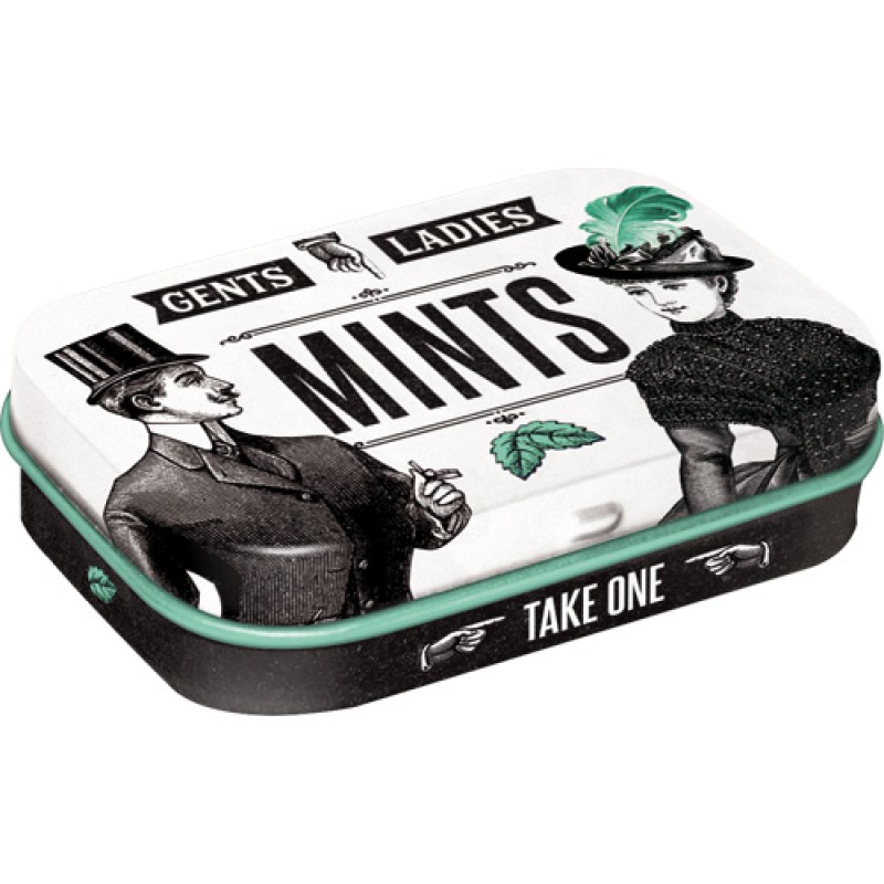 Nostalgic Mint Box Achtung Ladies & Gentlemen Mints