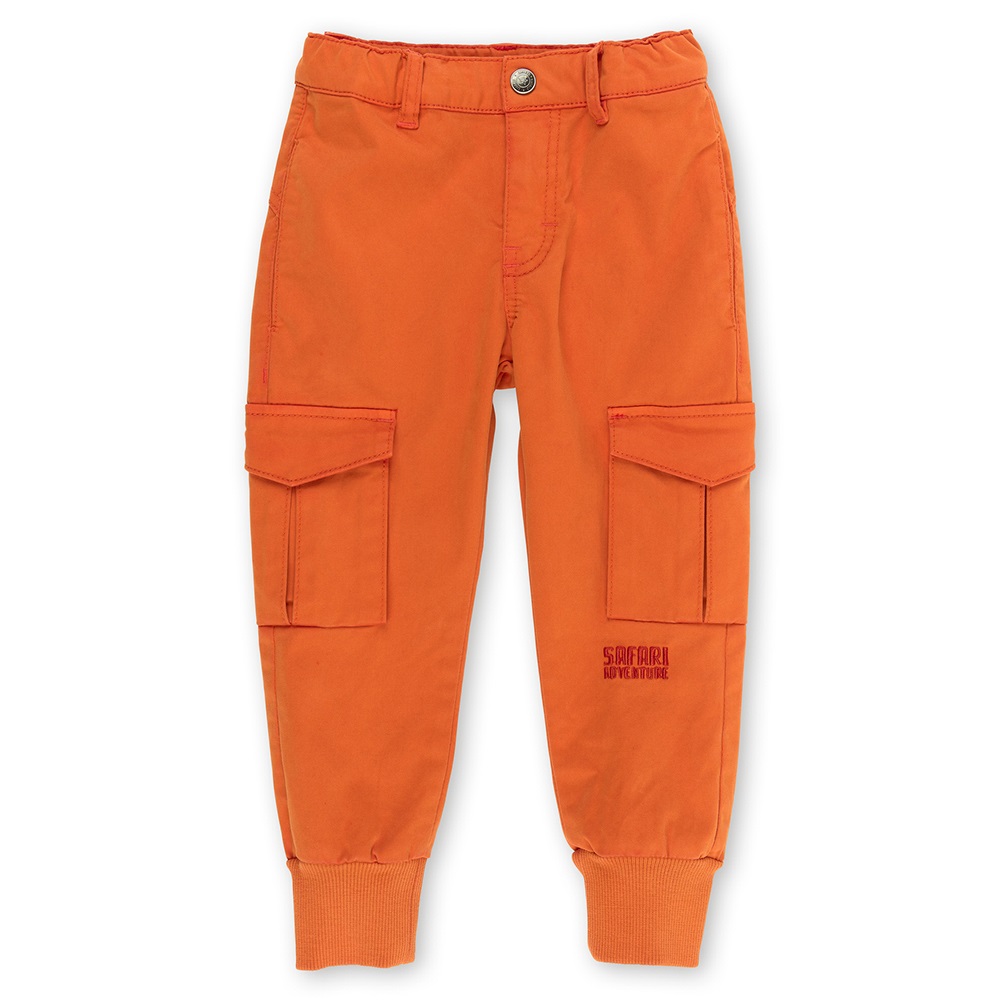 Sigikid παντελόνι υφασμάτινο πορτοκαλί