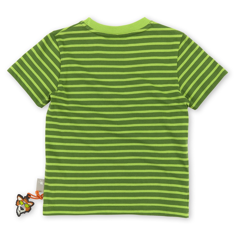 Sigikid κοντομάνικο μπλουζάκι ‘Safari Adventure’ ριγέ πράσινο