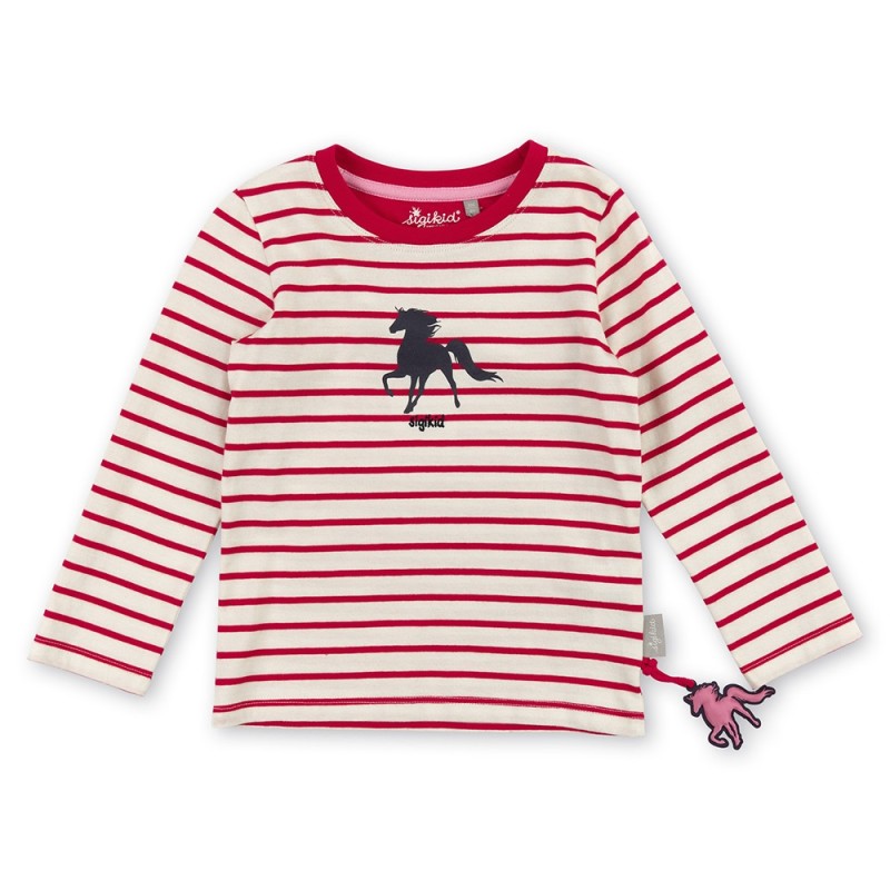 Sigikid Girls Long sleeve shirt Red - Size: 122