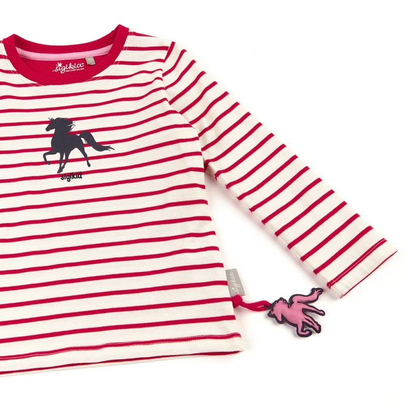 Sigikid Girls Long sleeve shirt Red - Size: 122