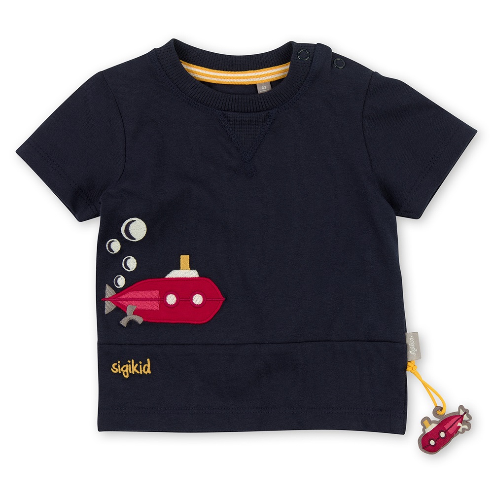 Sigikid Boys T-Shirt Black - Size: 080