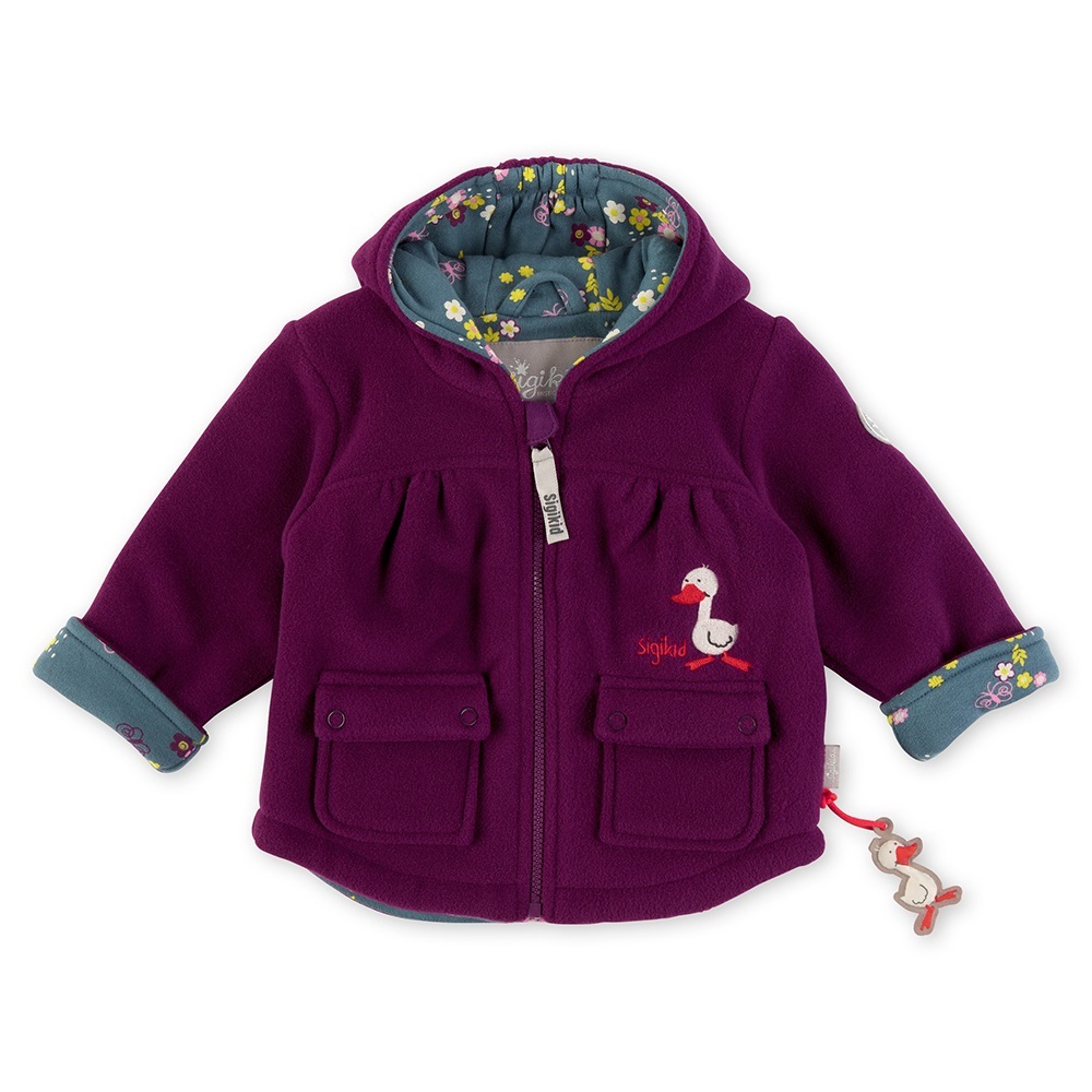 Sigikid Jackets polarfleece jacket, Baby Girls Size 092