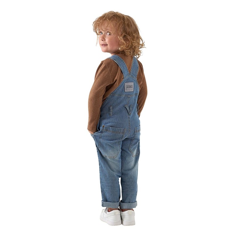 Sigikid Trousers bib overall, Mini Boys Size 122