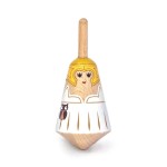 Svoora Wooden Top Mythology Figure Athena