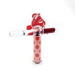 Svoora Mini Liquid Stick Kaleidoscope Groovy 'Red Dots' 10 cm