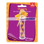 Svoora Mini Liquid Stick Kaleidoscope Groovy 'Purple Triangles' 10 cm