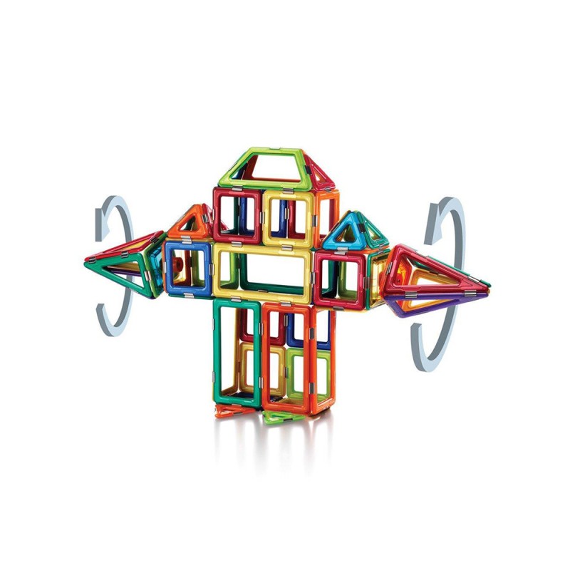 Geosmart Magnetic Geoshapes GeoSpace Station (70 pcs)