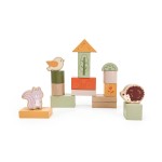 Viga PolarB Wooden Blocks (50 pcs) - Green Forest