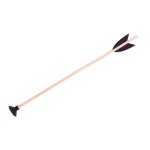 Arrow wooden 33cm with section cup