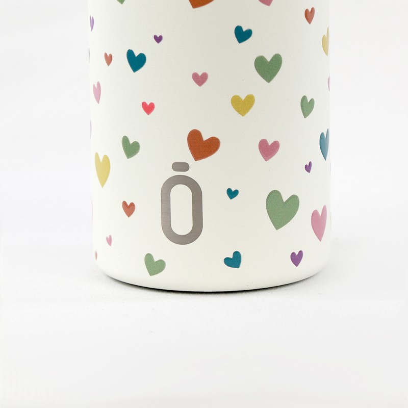 Runbott Thermos 350ML Confetti Cream Hearts