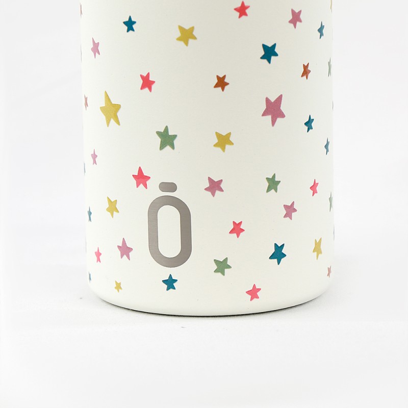 Runbott Thermos 350ML Confetti Stars Cream