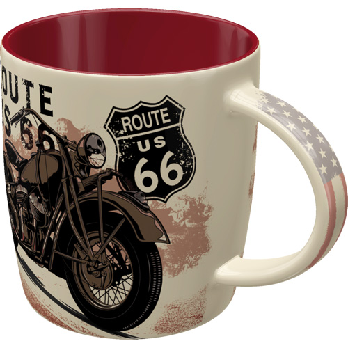 Nostalgic Κούπα US Highways Route 66 Bike Map φωτογραφία