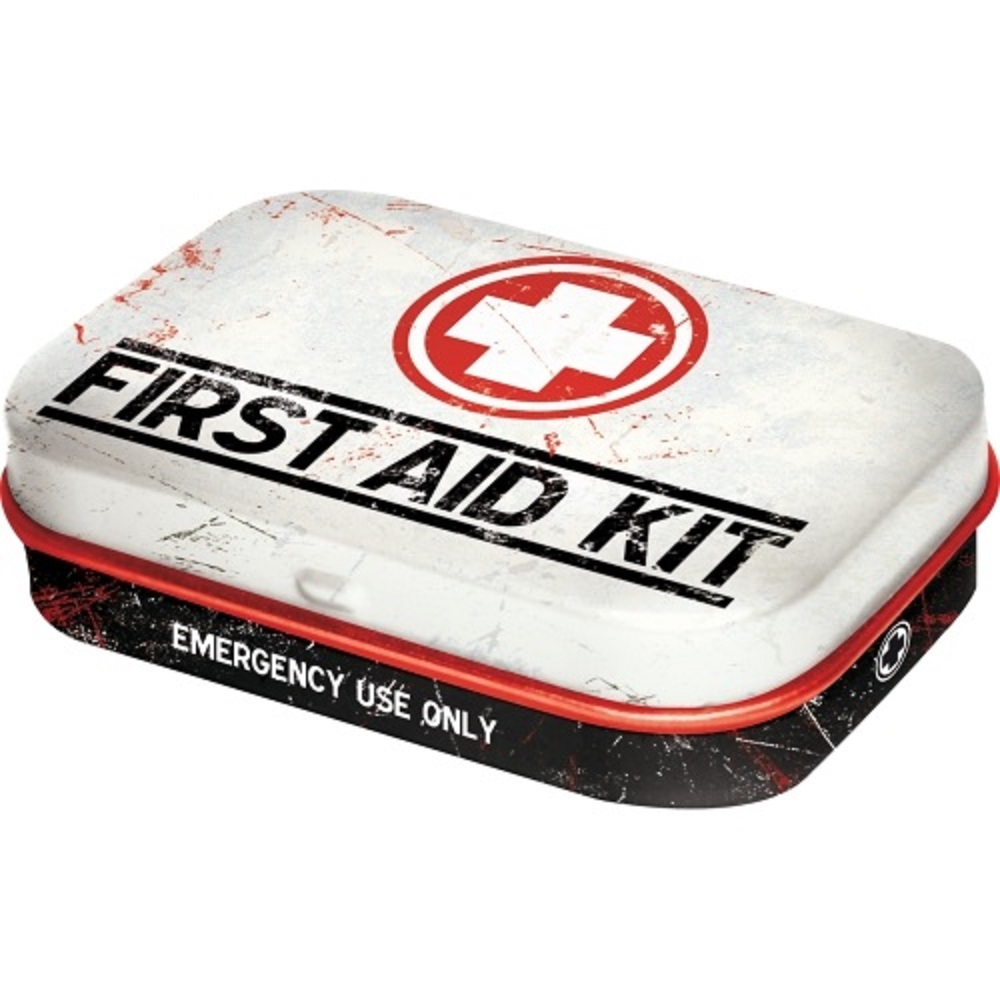 Nostalgic Μεταλλικό κουτάκι με μέντες First Aid Kit 15gr φωτογραφία