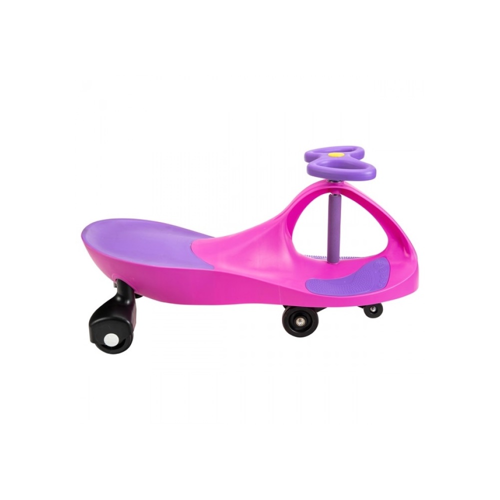 Fun Wheel Αυτοκίνητο Κίνηση με τιμόνι Wiggle Car Ροζ φωτογραφία